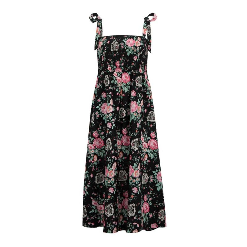 Regatta Womens/Ladies Cath Kidston Hackney Rose Dress / Black